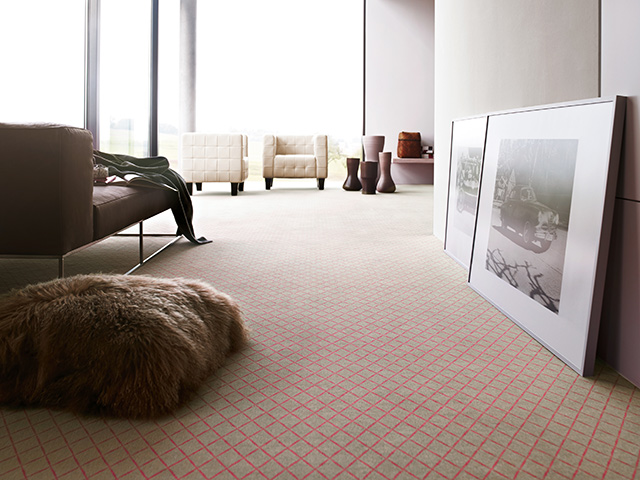 Vorwerk Carpets - Modena Ray Pink Grey