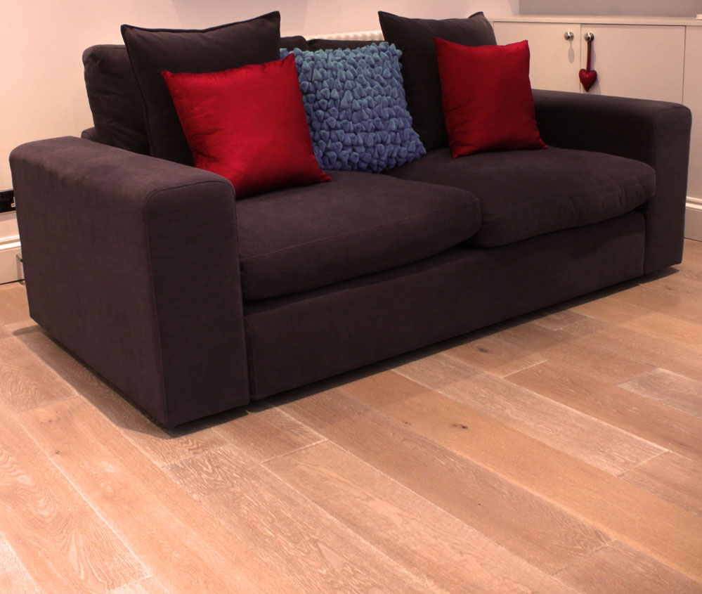 White Oiled Oak Rustic Flooring