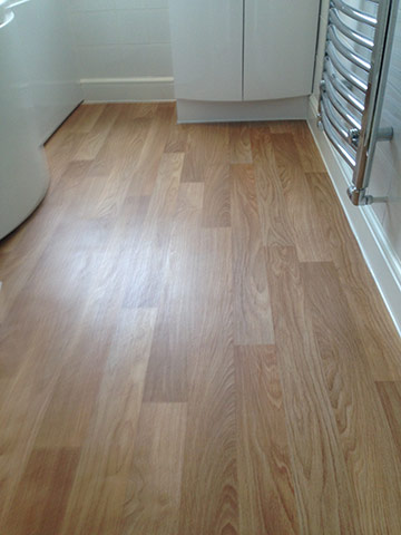 cushioned vinyl job - utility areas 03