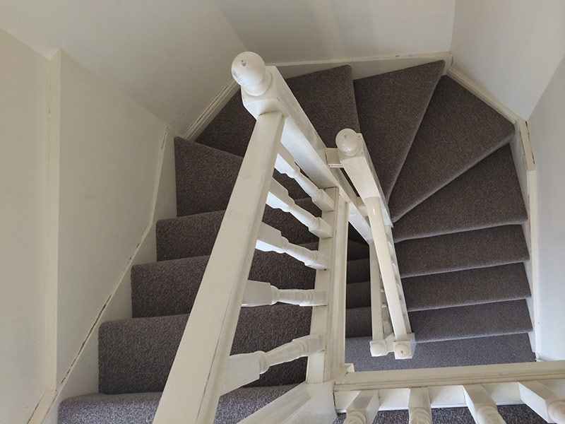 Stairs, Install carpet to stairs
