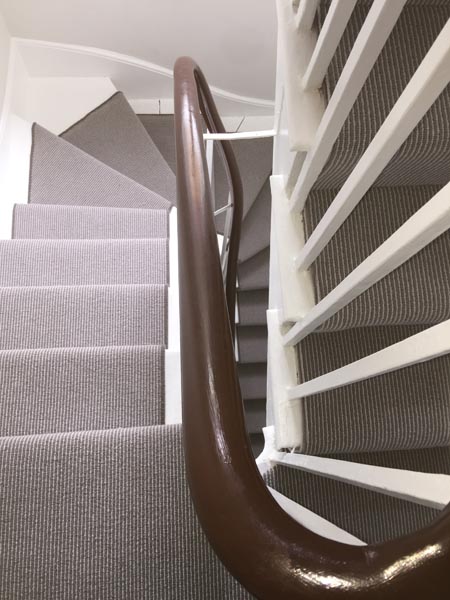 portfolio carpet striped grey brown carpet 05