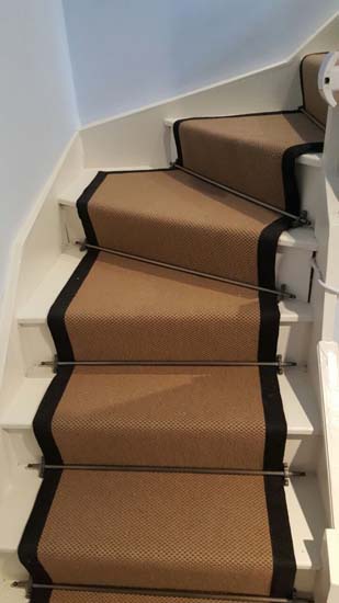 portfolio carpets black border stair runner 02