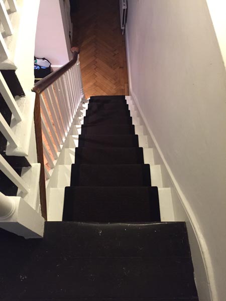 portfolio carpets black carpet stair runner 03