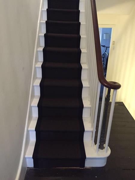 portfolio carpets black carpet stair runner 06
