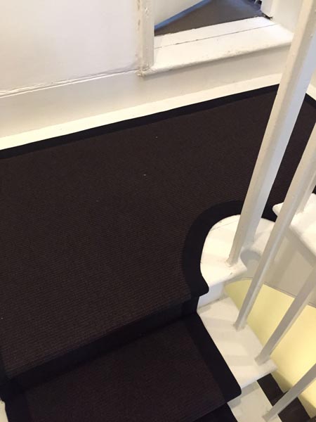 portfolio carpets black carpet stair runner 07