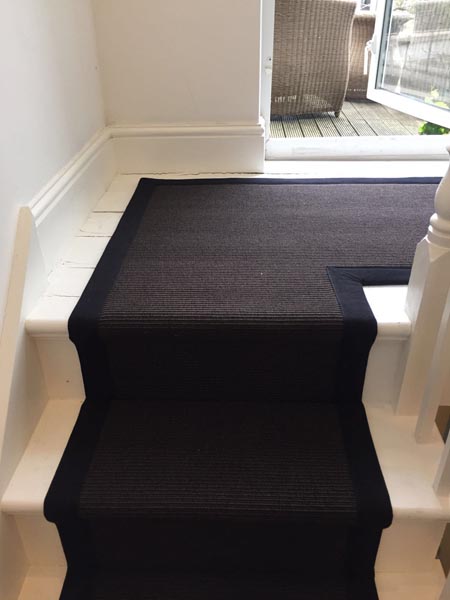 portfolio carpets black carpet stair runner 12