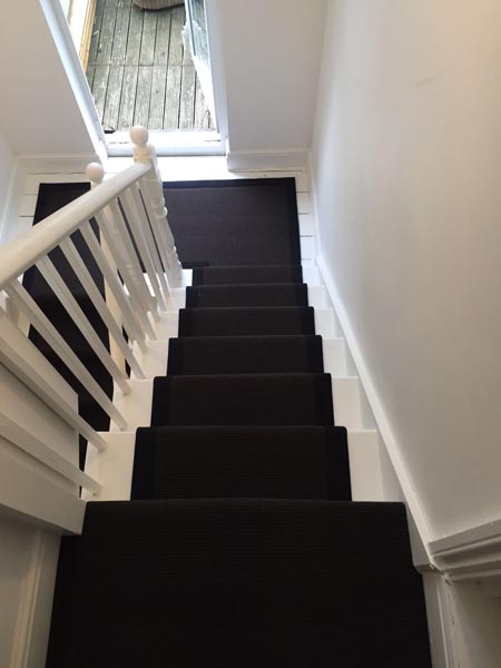 portfolio carpets black carpet stair runner 14