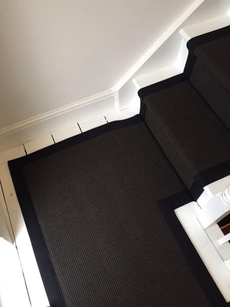 portfolio carpets black carpet stair runner 16