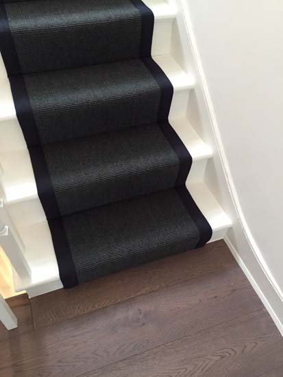portfolio carpets black stairs black binding 06