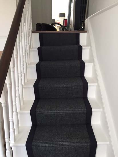 portfolio carpets black stairs black binding 09