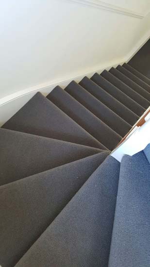 portfolio carpets dark navy stair carpet 01