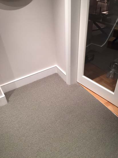 portfolio carpets - grey stair runner balck border 11