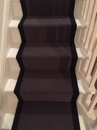 portfolio carpets - grey stairs black border 01