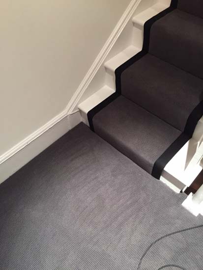 portfolio carpets - grey stairs black border 03