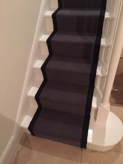 portfolio carpets - grey stairs black border 04