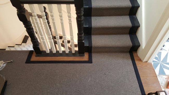 portfolio carpets grey stairs black border 12