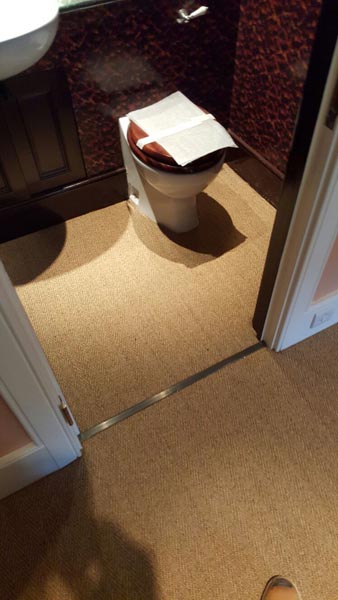 portfolio carpets rooms and stairs sisal carpet installation 03