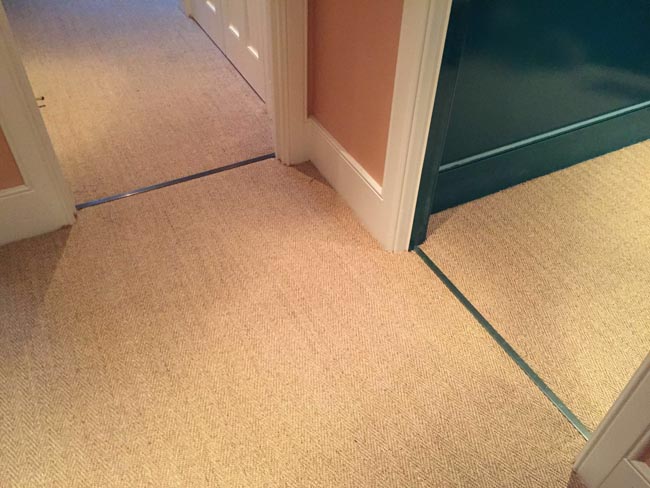portfolio carpets rooms and stairs sisal carpet installation 17