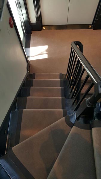 portfolio carpets stair runner installed 07