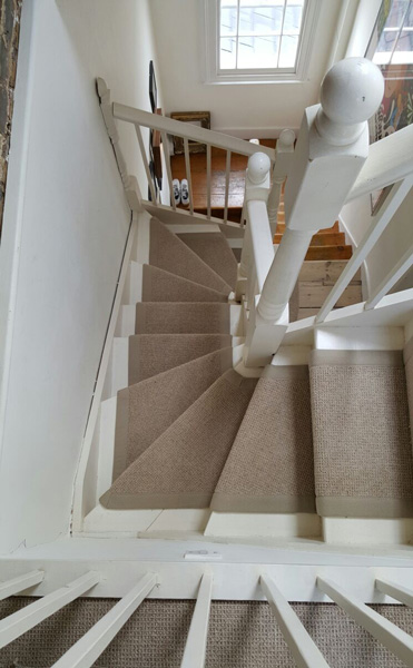 portfolio carpets stairs beige carpet with border 01