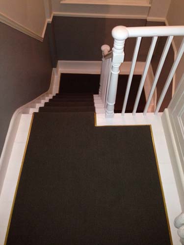 portfolio carpets stairs with brass stairrods 02