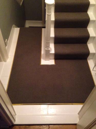portfolio carpets stairs with brass stairrods 15