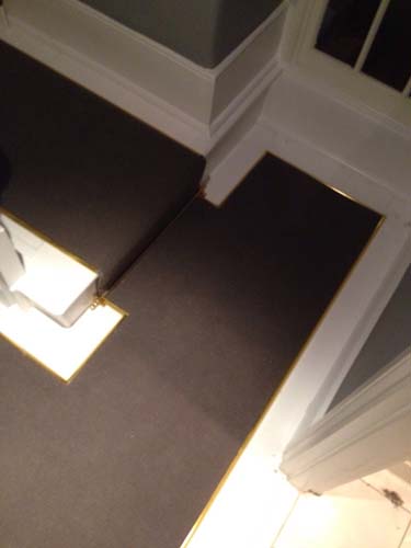 portfolio carpets stairs with brass stairrods 16