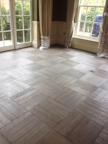 portfolio sanding and sealing basketweave oak 01