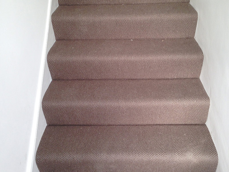 sisal carpet installation guy - stars