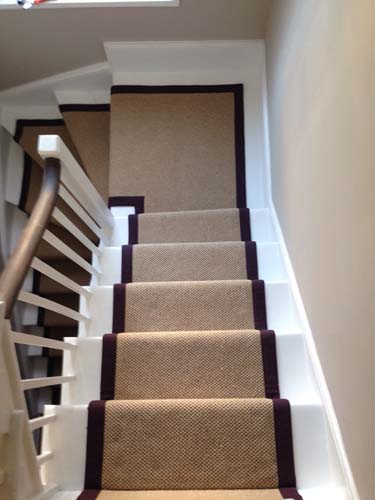 stair carpet black runner 1