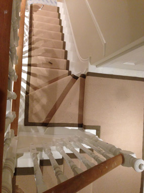 stairs and landings border carpet 09