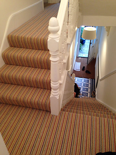 stripey stair carpet 2